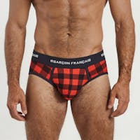Red Lumberjack brief
