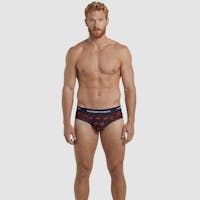Origami red rooster brief