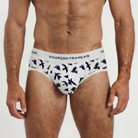 Navy blue birds Brief