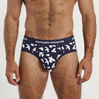 Slip oiseaux blancs