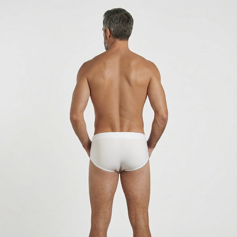 Slip puro blanco