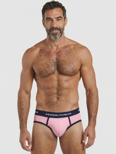 Pink brief