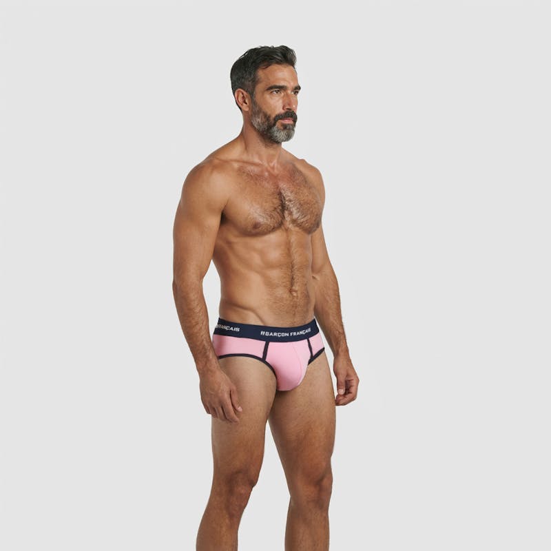 Pink brief