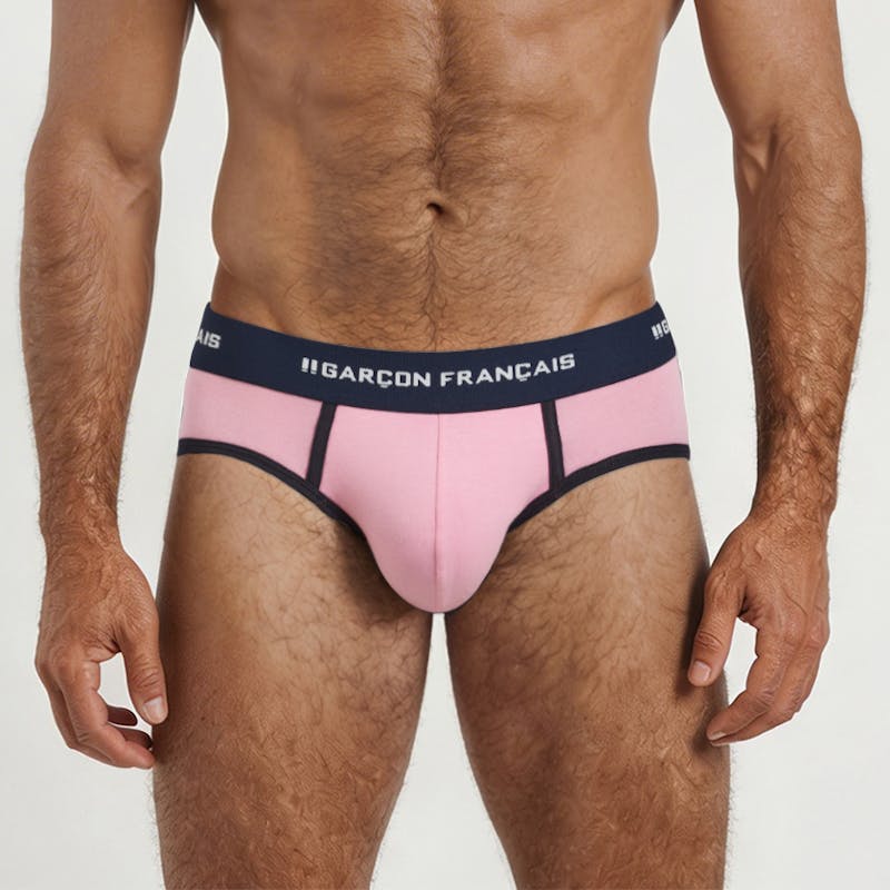 Pink brief